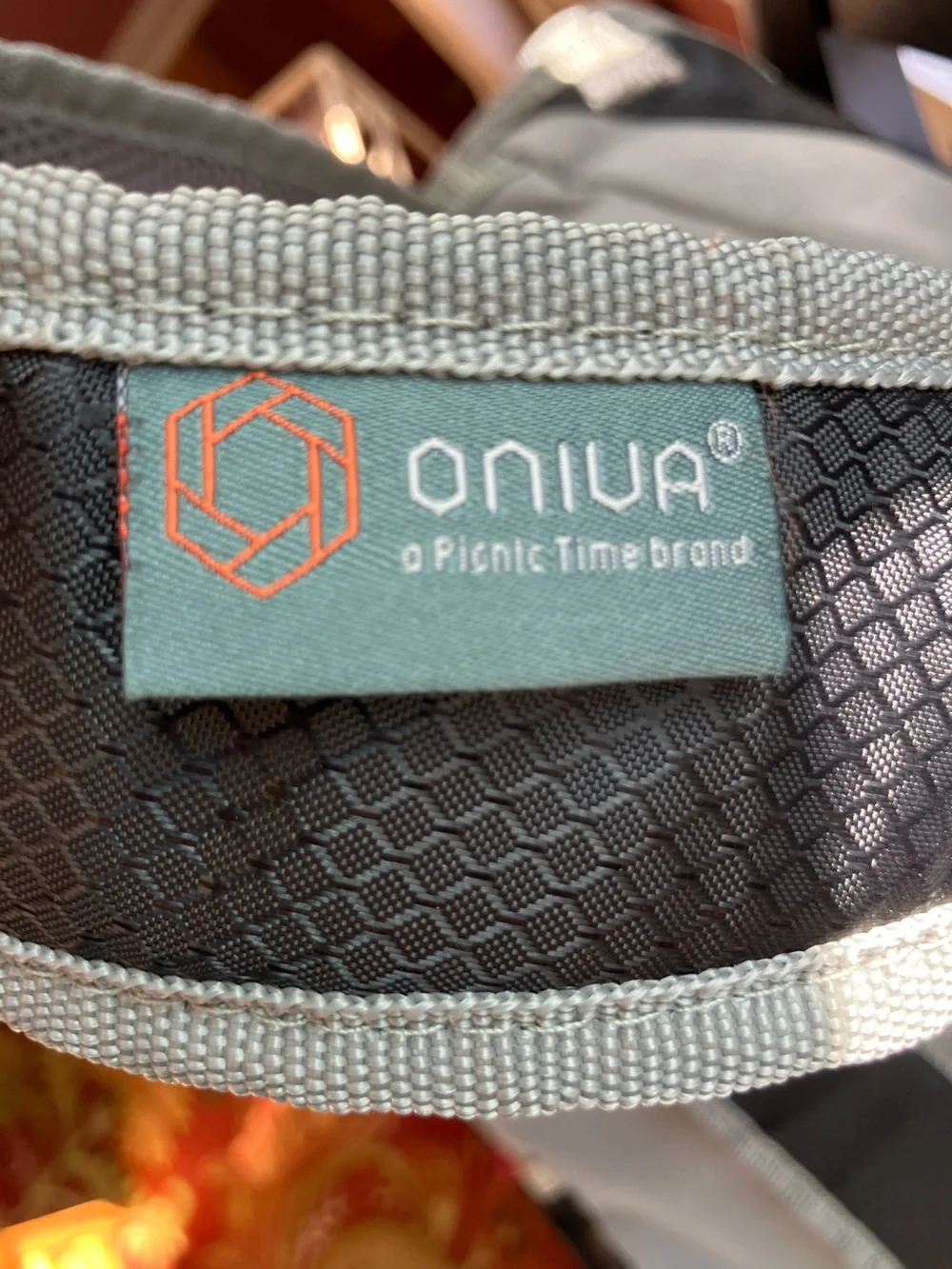 Men's Two-Tone Black and Gray Backpack Cooler